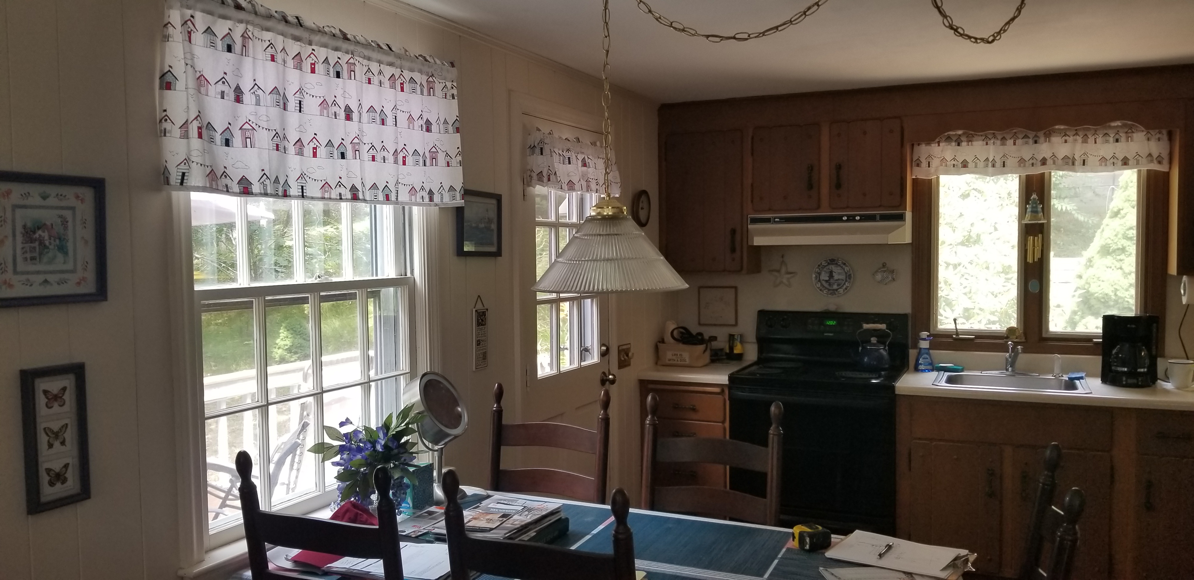 Before: Galley Kitchen Layout