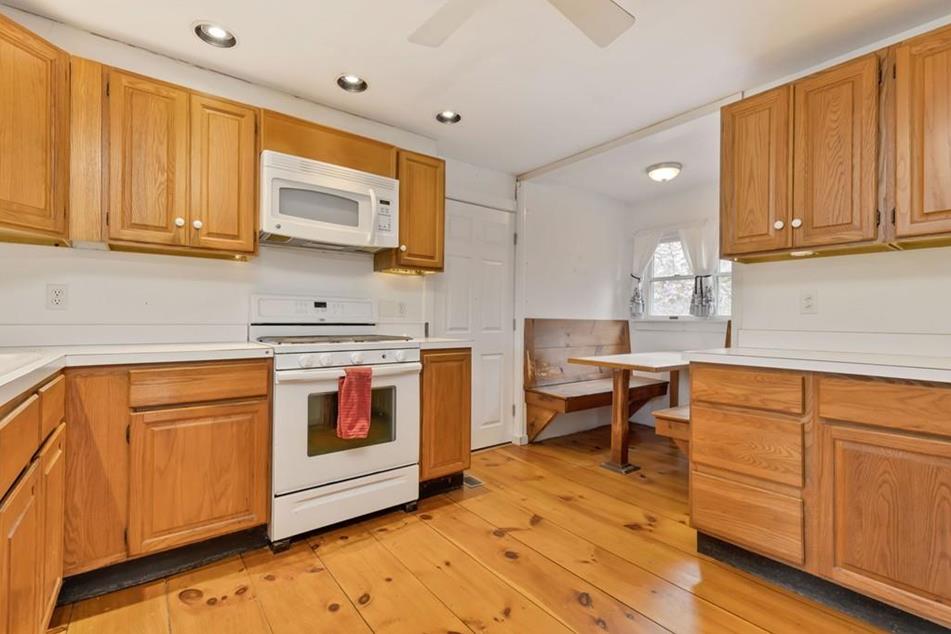 Before: Dark Traditional Kitchen